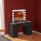 VanitiSet Majesti – LED Vanity Mirror Set, 16 Drawers, RGB Lights
