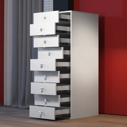 VanitiStack Tower | Makeup Vanity Storage Unit with 9 Drawers