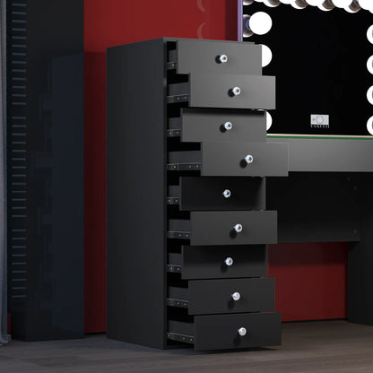 VanitiStack Tower Pro | Nine Lighted Storage Drawers