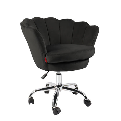 VanitiSeat Anna Soft | Adjustable Swivel Vanity Chair with Wheels