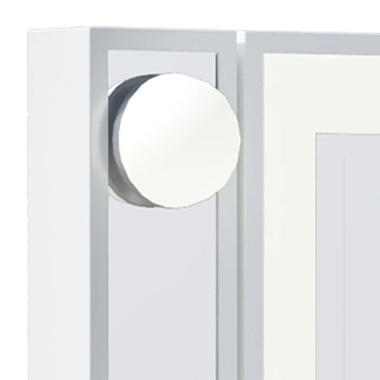 LUXE Scarlett LED Vanity Mirror with Dimmable Light Strip and 360° Free Rotation - LP Replenish