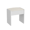 Vanity Table with LED Mirror, Adjustable Lighting, Storage, and Stool - LP Replenish