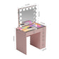 VanitiSet Veronica – Luxury Makeup with LED Mirror & 6 Drawers