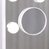 LUXE Large Hollywood Vanity Mirror with Bluetooth - 15 Dimmable LED Bulbs & USB Charging Port - LP Replenish