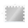 LUXE Large Hollywood Vanity Mirror with Bluetooth - 15 Dimmable LED Bulbs & USB Charging Port - LP Replenish