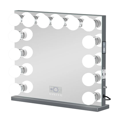 VanitiGlow Pro XL – Bluetooth Hollywood Vanity Mirror