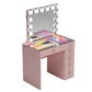 VanitiSet Veronica – Luxury Makeup with LED Mirror & 6 Drawers