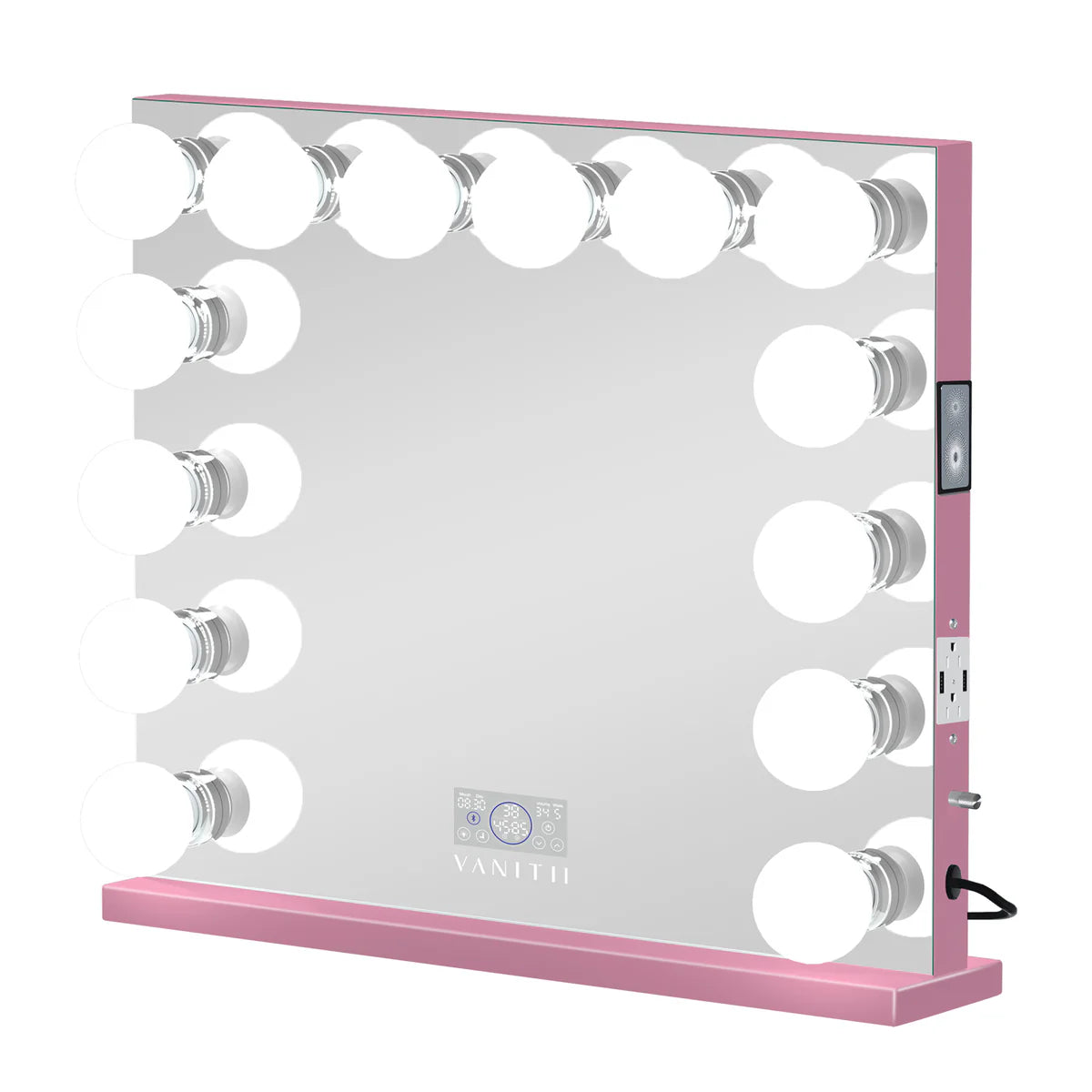 VanitiGlow Pro XL – Bluetooth Hollywood Vanity Mirror