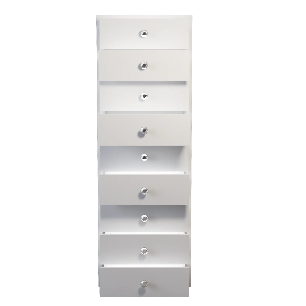 VanitiStack Tower Pro | Nine Lighted Storage Drawers