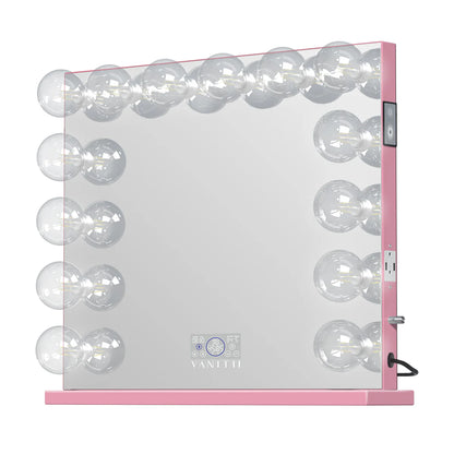 VanitiGlow Pro XL – Bluetooth Hollywood Vanity Mirror