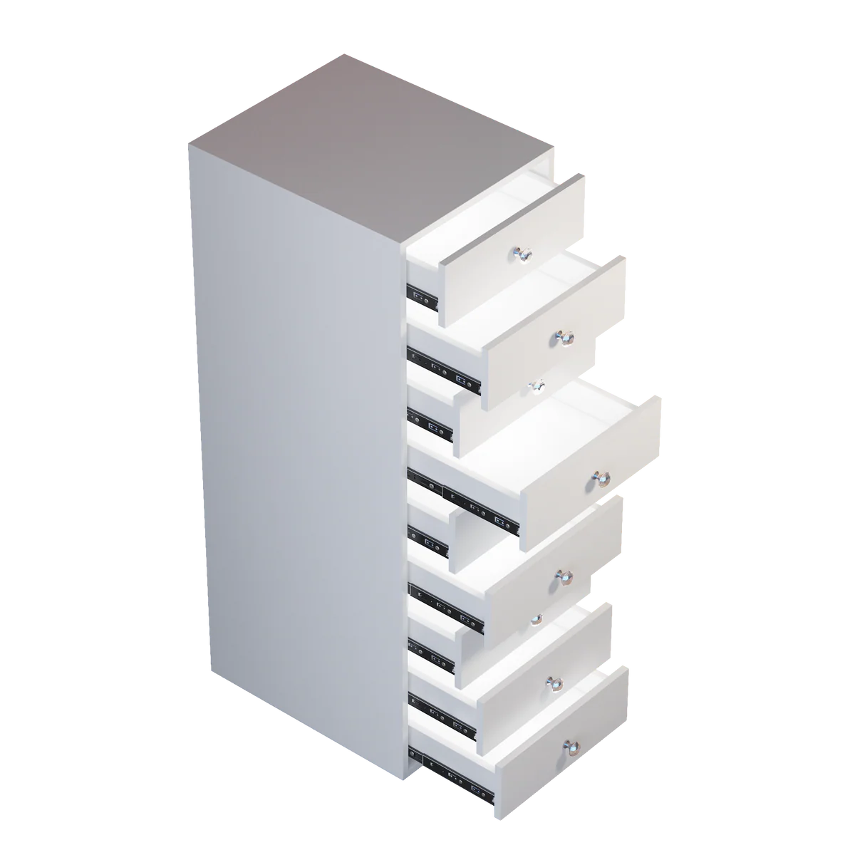 VanitiStack Tower Pro | Nine Lighted Storage Drawers
