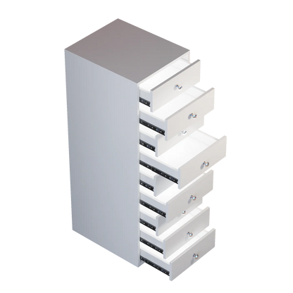 VanitiStack Tower Pro | Nine Lighted Storage Drawers