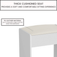 Vanity Table with LED Mirror, Adjustable Lighting, Storage, and Stool - LP Replenish