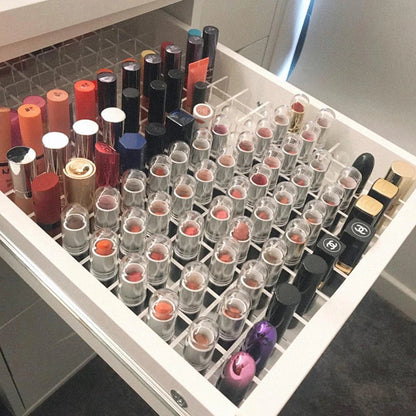 Acrylic Divider Set for MALM Drawer, Lipstick Storage & Makeup Organizer - LP Replenish