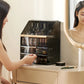 Clear PET Makeup Organizer with Drawers and Dustproof Lid