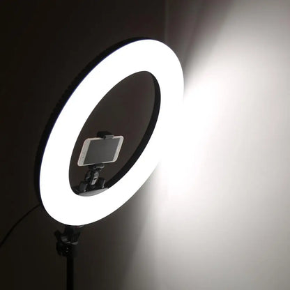 18" Professional Ring Light with Phone & Camera Holder - LP Replenish