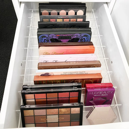 Drawer Divider Set For ALEX 5 And 9 Drawers, Acrylic Adjustable Makeup Storage Organizer - LP Replenish