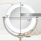 LED Lighted Makeup Mirror with 1x/10x Magnification and Swivel Design for Vanity Desk - LP Replenish