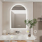 Luxe LED Arched Bathroom Vanity Mirror