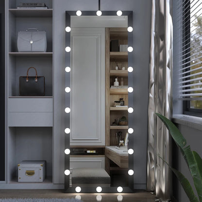 Full Length LED Hollywood Glam Mirror - LP Replenish