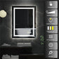 Smart LED Vanity Mirror with Dual Illumination Bathroom Mirror