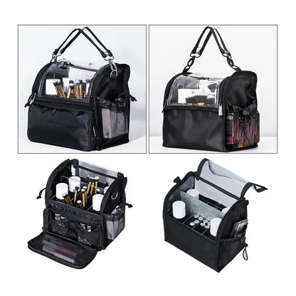 Travel Cosmetic Bag For Makeup Brushes With Compartments - LP Replenish