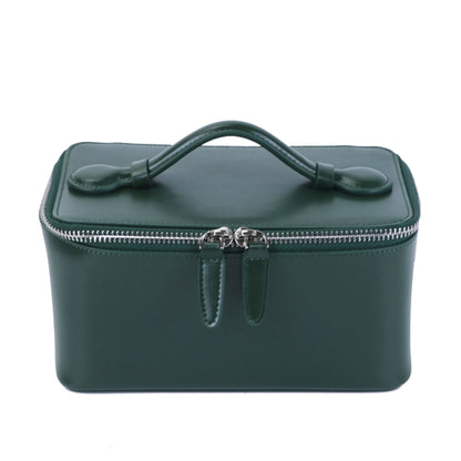 Customized Genuine Leather Hand Held Cosmetic Large Bag - LP Replenish