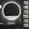 Smart Illuminate LED Round Lighted Vanity Mirror with Touch Screen and Anti-Fog Features - LP Replenish