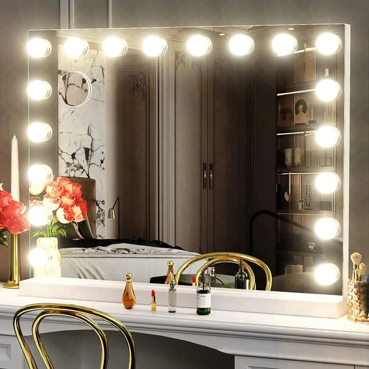 XL Vanity Makeup Mirror with Lights