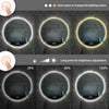 Smart Illuminate LED Round Lighted Vanity Mirror with Touch Screen and Anti-Fog Features - LP Replenish