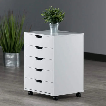 Mobile Makeup Storage Cart Halifax Organization Unit - LP Replenish