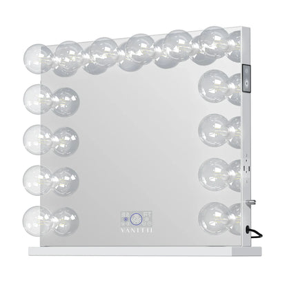 VanitiGlow Pro XL – Bluetooth Hollywood Vanity Mirror