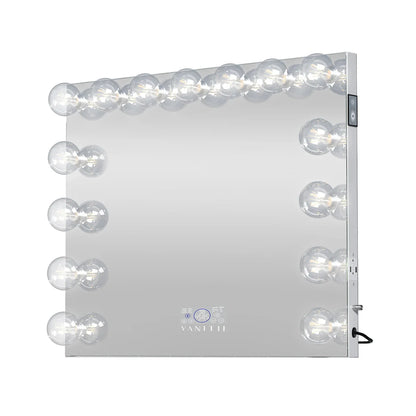 VanitiGlow Pro XL – Bluetooth Hollywood Vanity Mirror
