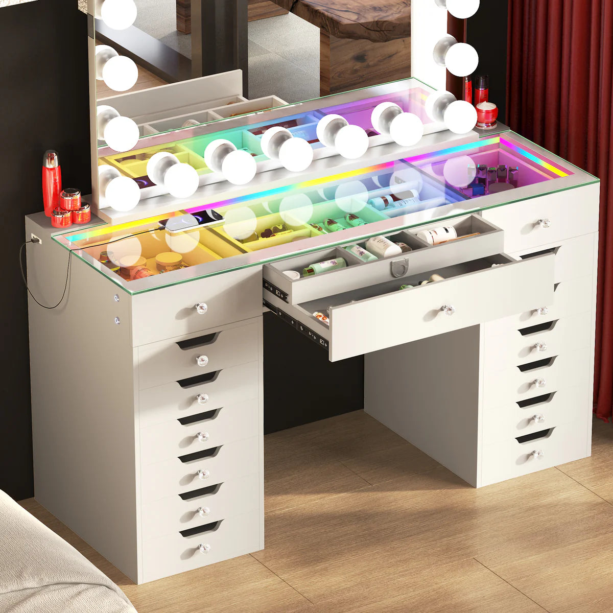 Lisa PRO Makeup Vanity Desk - LP Replenish