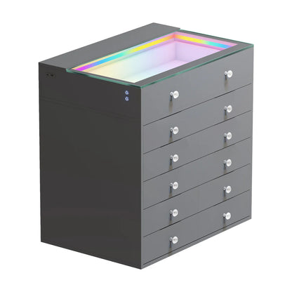 VanitiStack Chest | Drawer Chest with RGB Lighting and USB Ports