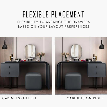 Bedroom Makeup Dresser with Vanity Mirror - LP Replenish
