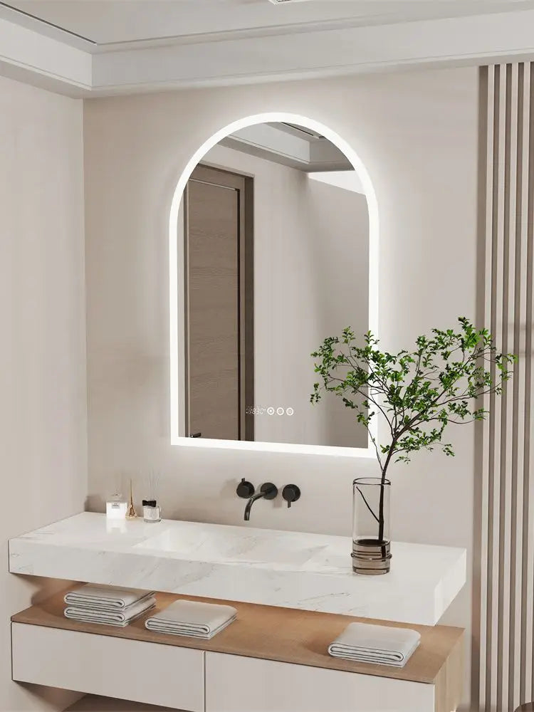 Luxe LED Arched Bathroom Vanity Mirror