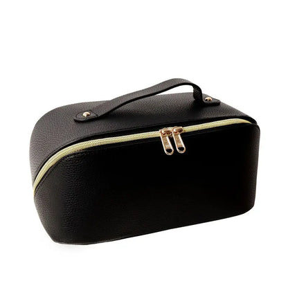 Custom Monogrammed Leather Makeup Bag - LP Replenish