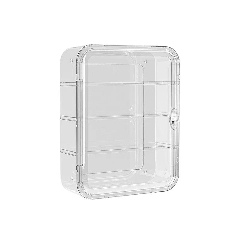 Wall Mounted Clear Makeup Organizer