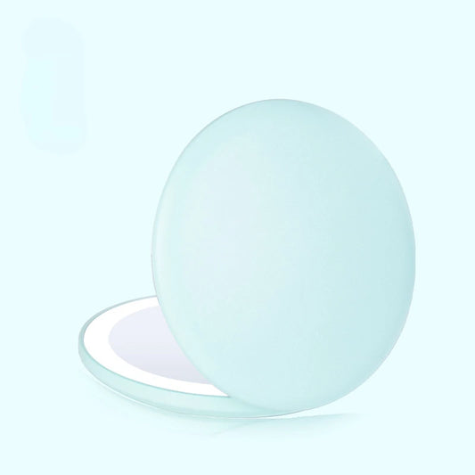 GoGlow Pocket | 3.5 inch Compact Folding Mirror with Light, 10X Magnification