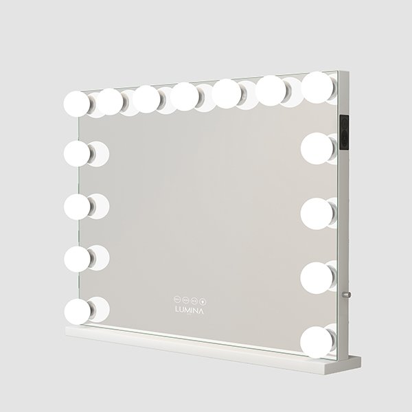Hollywood Vanity Mirror with Lights and Bluetooth Speakers - Lumina Pro USA -